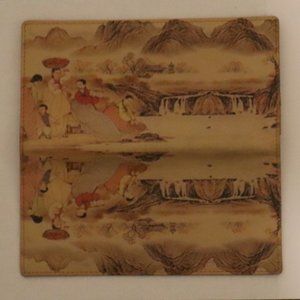 Japan Japanese Village Traditional Cultural Scene WALLET